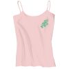 Juniors 1x1 Rib Spaghetti Strap Tank Thumbnail