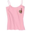 Juniors 1x1 Rib Spaghetti Strap Tank Thumbnail