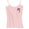 Juniors 1x1 Rib Spaghetti Strap Tank Thumbnail
