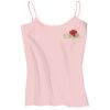 Juniors 1x1 Rib Spaghetti Strap Tank Thumbnail