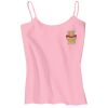 Juniors 1x1 Rib Spaghetti Strap Tank Thumbnail