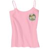 Juniors 1x1 Rib Spaghetti Strap Tank Thumbnail