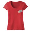 Juniors 60/40 Scoop Tee Thumbnail
