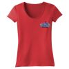 Juniors 60/40 Scoop Tee Thumbnail