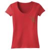Juniors 60/40 Scoop Tee Thumbnail
