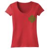 Juniors 60/40 Scoop Tee Thumbnail