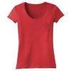 Juniors 60/40 Scoop Tee Thumbnail