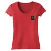 Juniors 60/40 Scoop Tee Thumbnail