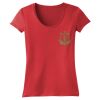 Juniors 60/40 Scoop Tee Thumbnail