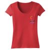 Juniors 60/40 Scoop Tee Thumbnail
