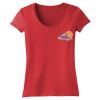 Juniors 60/40 Scoop Tee Thumbnail
