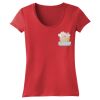 Juniors 60/40 Scoop Tee Thumbnail