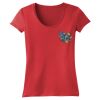 Juniors 60/40 Scoop Tee Thumbnail