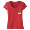 Juniors 60/40 Scoop Tee Thumbnail