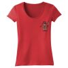 Juniors 60/40 Scoop Tee Thumbnail