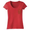 Juniors 60/40 Scoop Tee Thumbnail