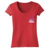 Juniors 60/40 Scoop Tee Thumbnail