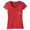 Juniors 60/40 Scoop Tee Thumbnail