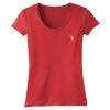 Juniors 60/40 Scoop Tee Thumbnail