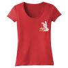 Juniors 60/40 Scoop Tee Thumbnail