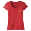 Juniors 60/40 Scoop Tee Thumbnail