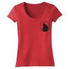 Juniors 60/40 Scoop Tee Thumbnail