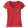 Juniors 60/40 Scoop Tee Thumbnail