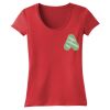 Juniors 60/40 Scoop Tee Thumbnail
