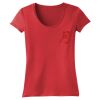 Juniors 60/40 Scoop Tee Thumbnail