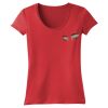 Juniors 60/40 Scoop Tee Thumbnail