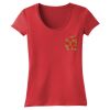 Juniors 60/40 Scoop Tee Thumbnail