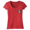 Juniors 60/40 Scoop Tee Thumbnail