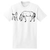 Beefy T® Born To Be Worn 100% Cotton T Shirt Thumbnail