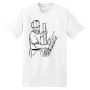 Beefy T® Born To Be Worn 100% Cotton T Shirt Thumbnail