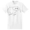 Beefy T® Born To Be Worn 100% Cotton T Shirt Thumbnail