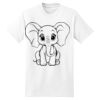 Beefy T® Born To Be Worn 100% Cotton T Shirt Thumbnail